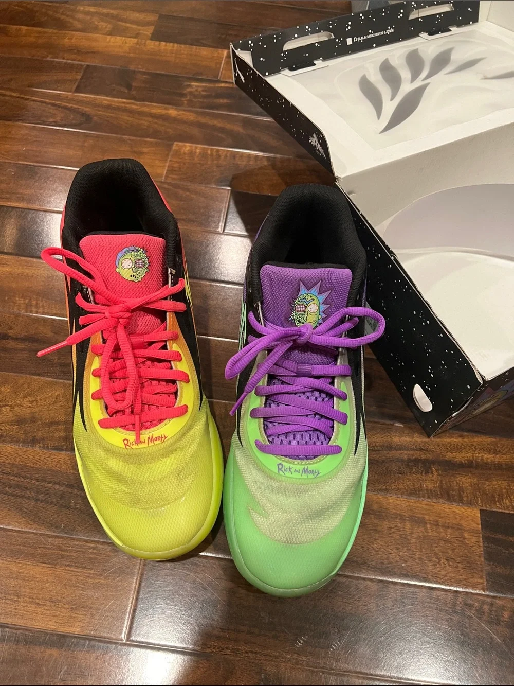 PUMA COLLAB WITH Rick and Morty ,  men’s basketball shoes